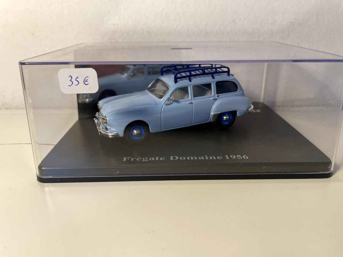 Renault Frégate Domaine Light Blue with Roof Rack from 1956 (Rectangular Box Set) - ELIGOR