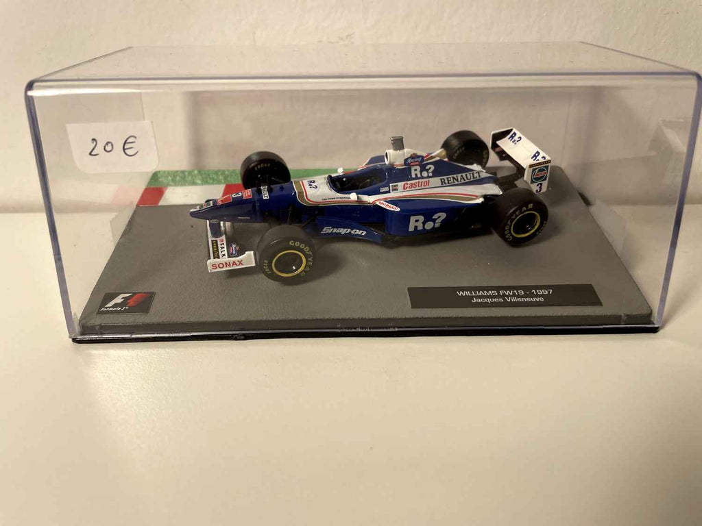 Williams FW19 niebiesko-biała numer 3 z 1997 roku - Formuła 1