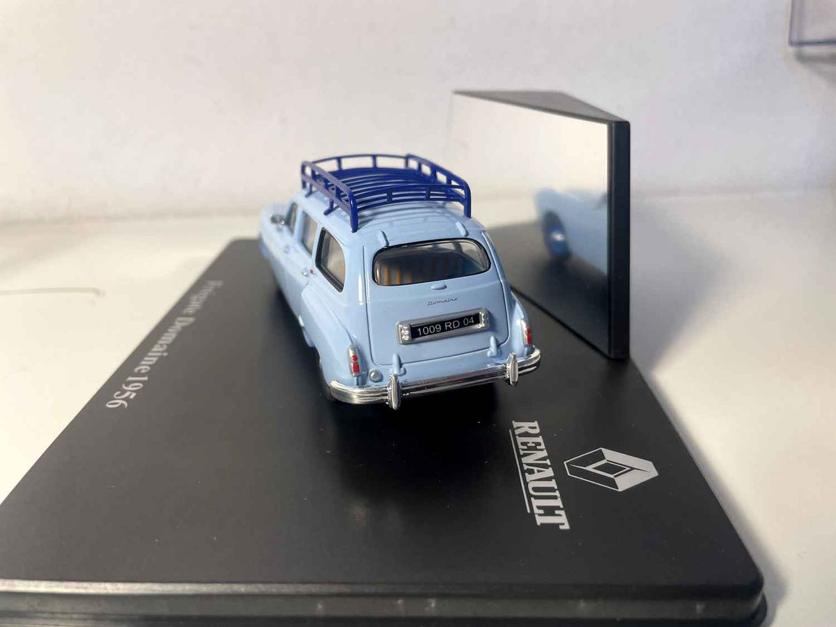 Renault Frégate Domaine Light Blue with Roof Rack from 1956 (Rectangular Box Set) - ELIGOR