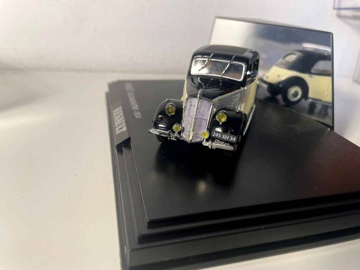 Renault Celtaquatre beżowy i czarny z 1934 roku (pudełko prostokątne) - NOREV