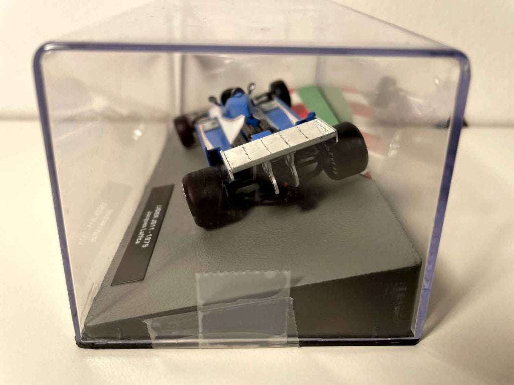 Ligier JS11 blau, weiß und grau Nummer 26 von 1979 - Formel 1