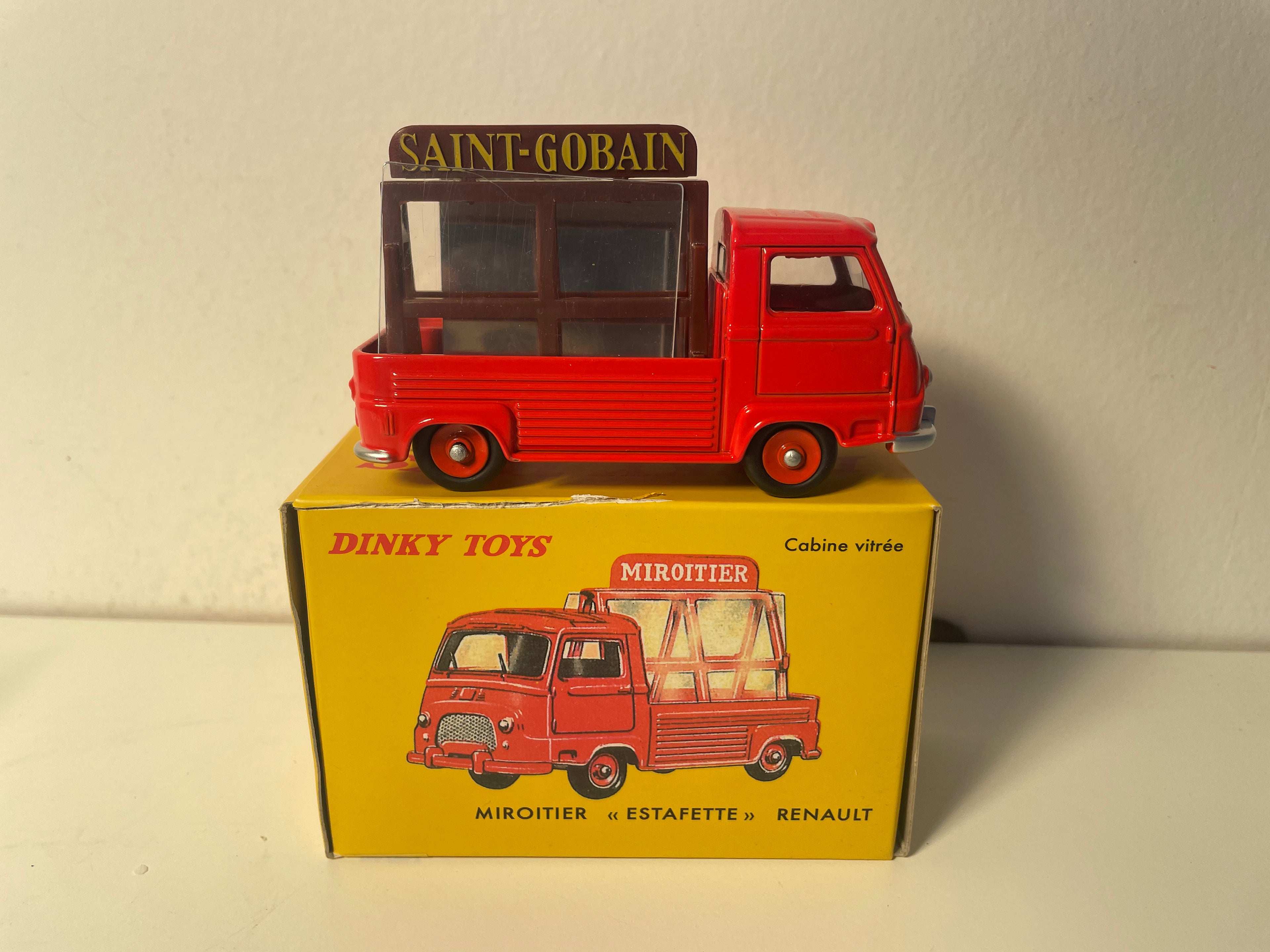 Rote Renault Estafette Miroitier Dinky-Toys (Atlas Edition) - Nr. 564