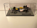 Williams FW14B bleue, blanche et jaune numéro 5 de 1992 - Formule 1 - Nigel Mansell