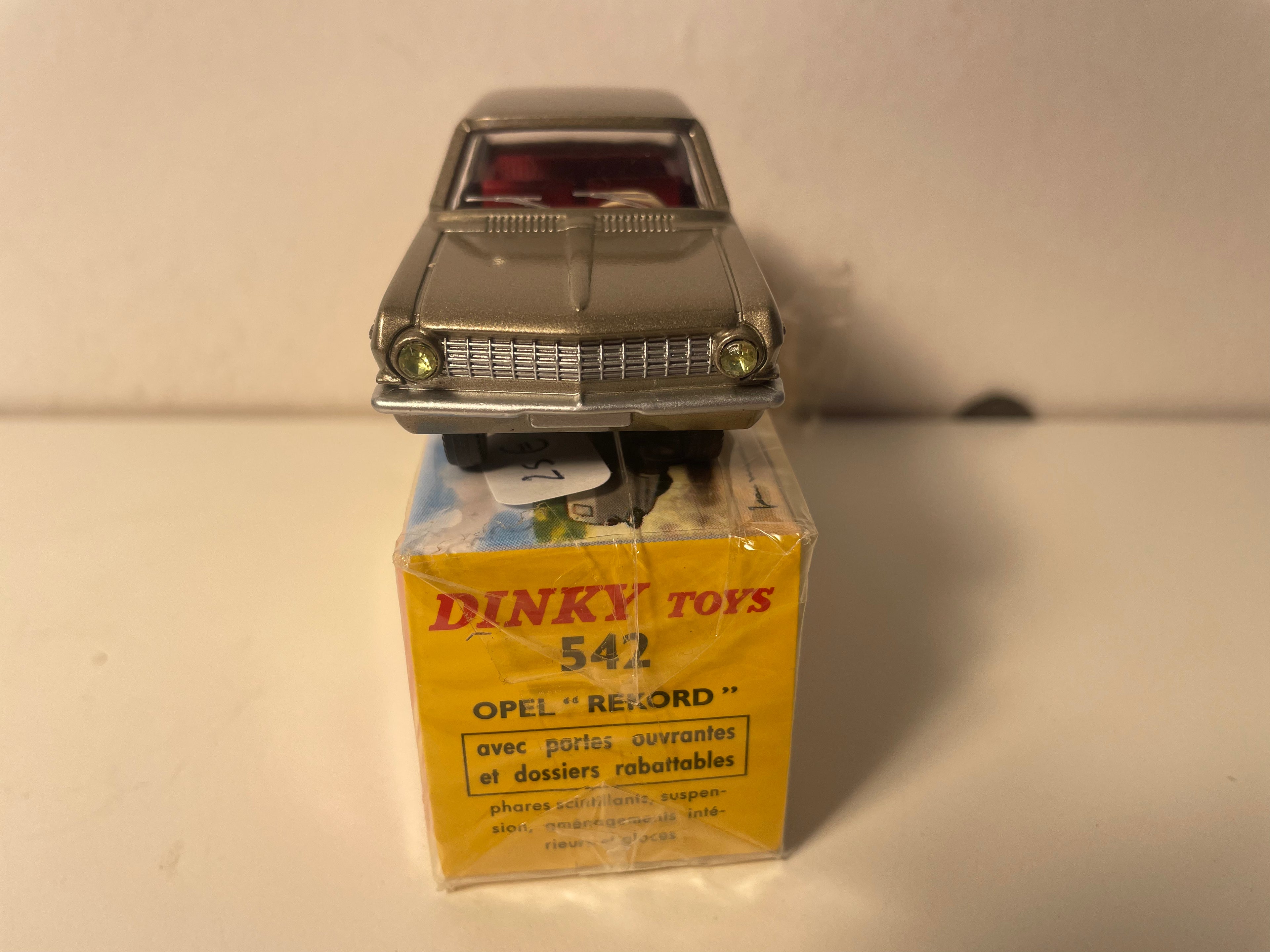Opek Rekord Grise Dinky-Toys (Atlas Editions)