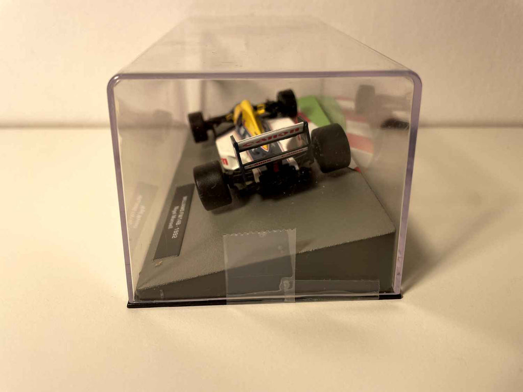 Williams FW14B bleue, blanche et jaune numéro 5 de 1992 - Formule 1 - Nigel Mansell