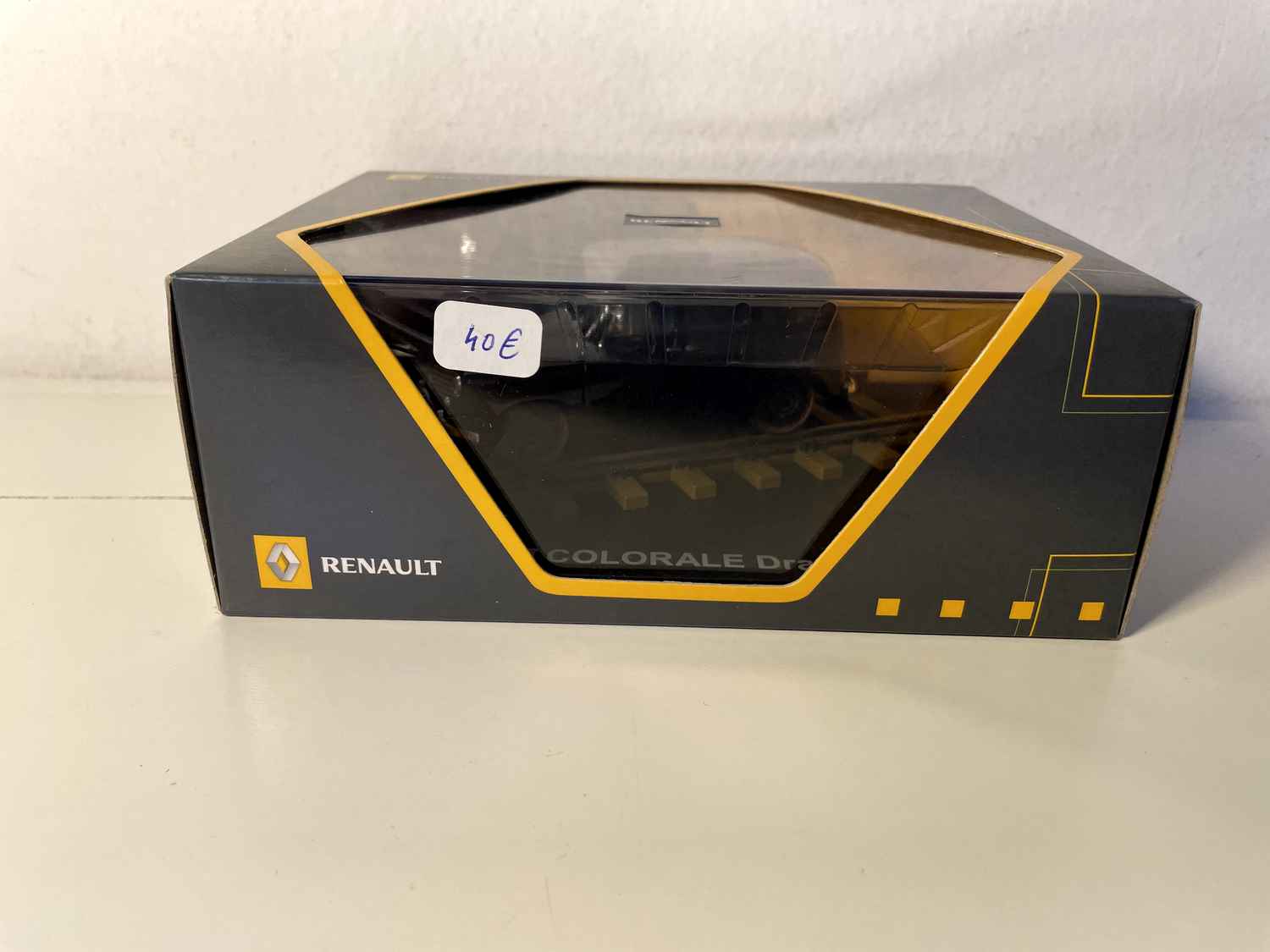Renault Colorale Draisienne schwaarz (Duerfbox rechteck) - NOREV