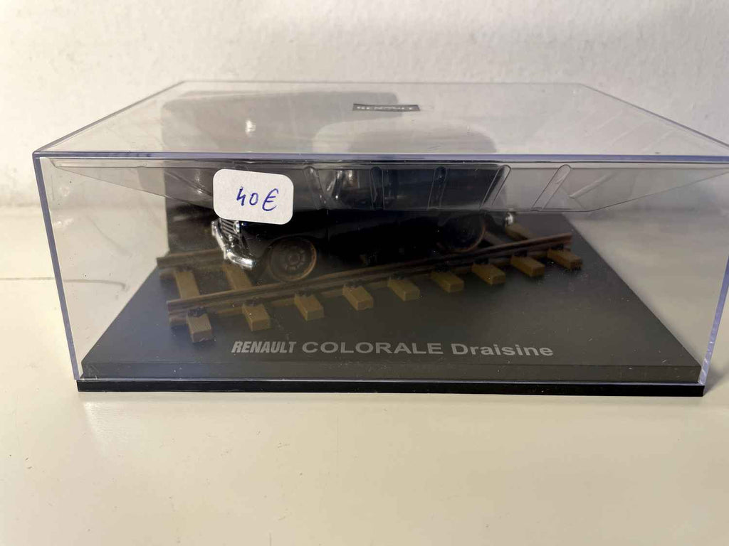 Renault Colorale Draisienne schwaarz (Duerfbox rechteck) - NOREV