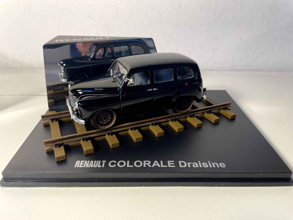Renault Colorale Draisienne schwaarz (Duerfbox rechteck) - NOREV