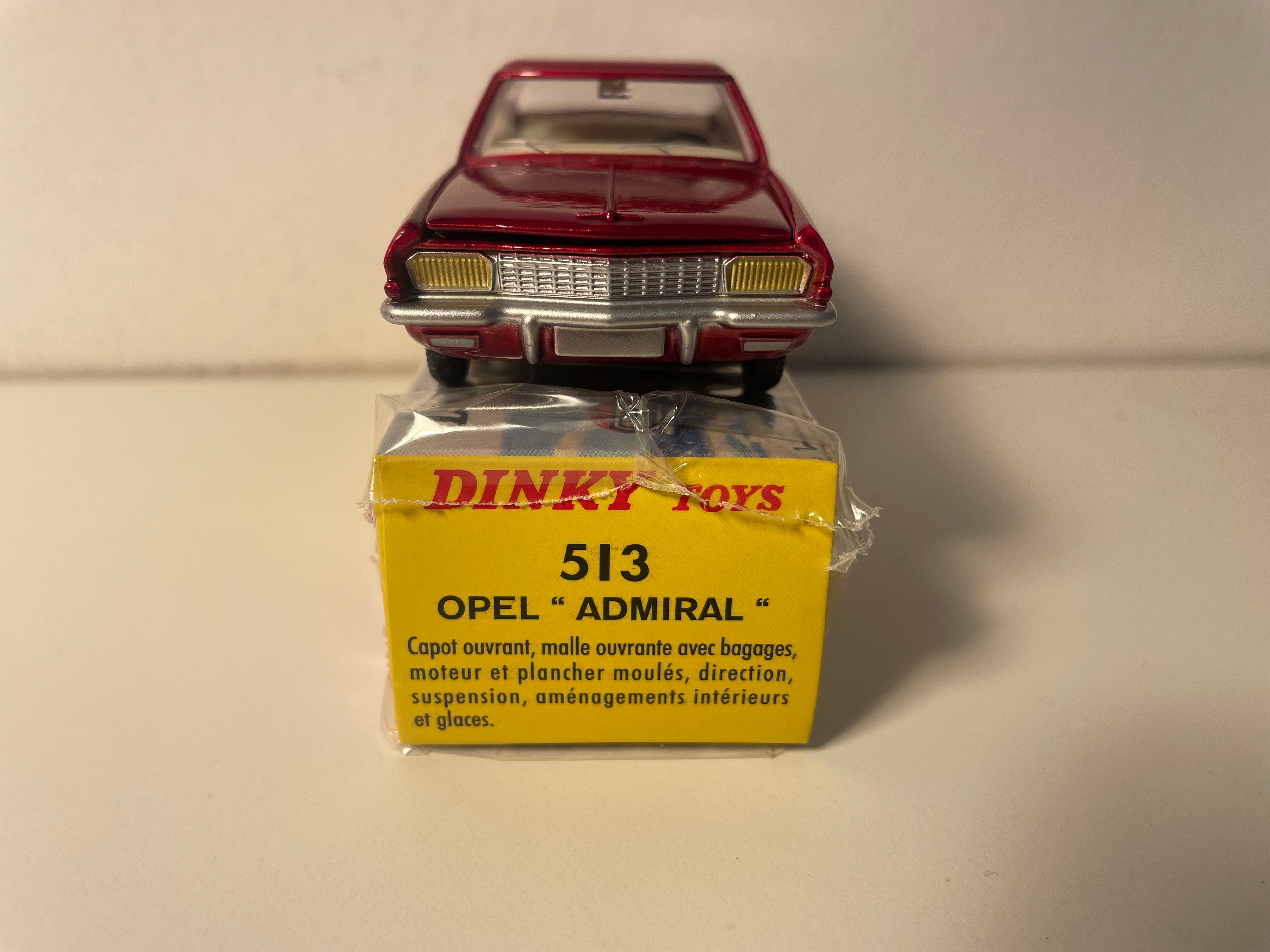 Opel Admiral Dark Red Dinky-Toys (Atlas Editions)