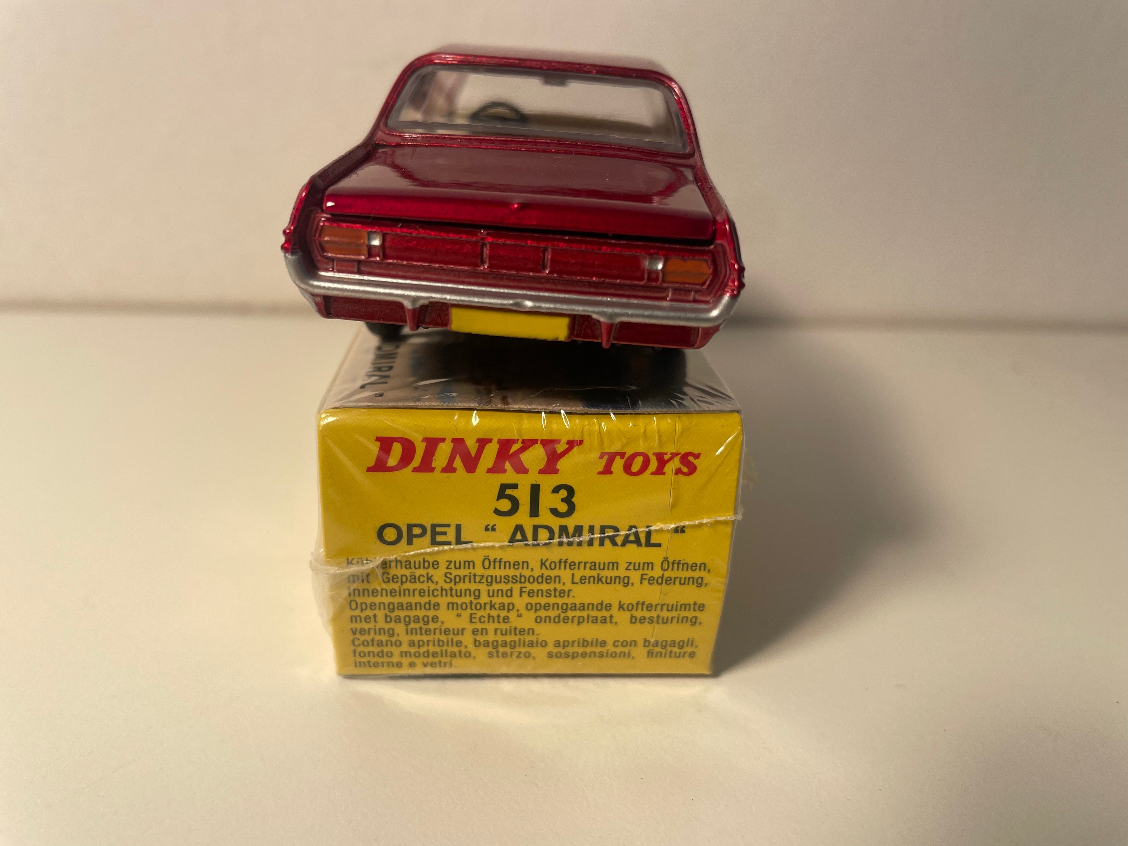 Opel Admiral Dark Red Dinky-Toys (Atlas Editions)