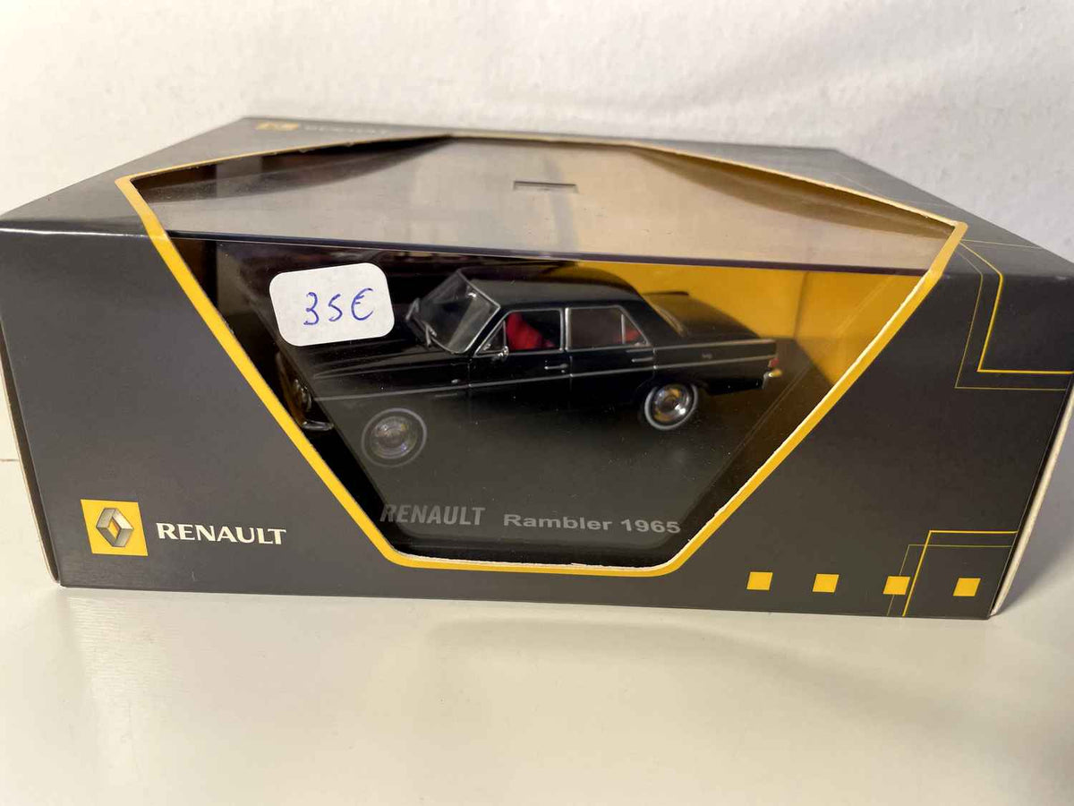 Renault Rambler noire de 1965 (coffret boite rectangle) - Universal Hobbies