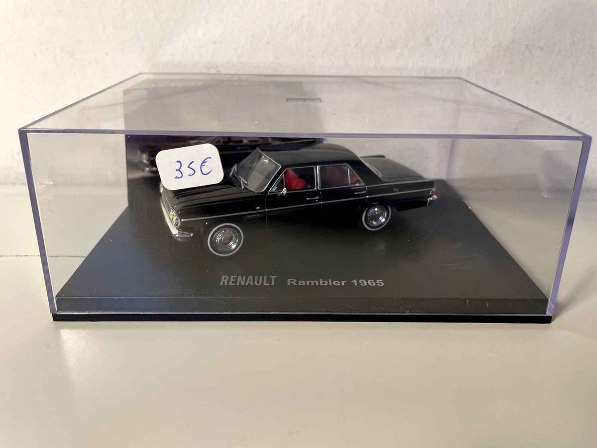 Renault Rambler noire de 1965 (coffret boite rectangle) - Universal Hobbies