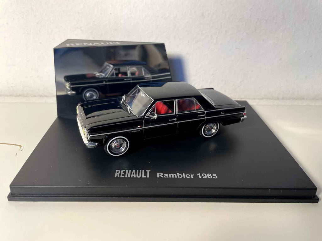 Renault Rambler noire de 1965 (coffret boite rectangle) - Universal Hobbies