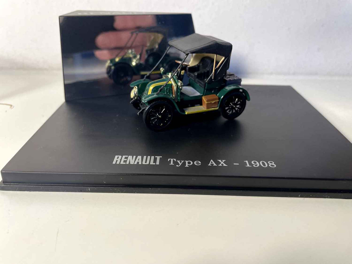 Renault type AX verte de 1908 (coffret boite rectangle) - Universal Hobbies