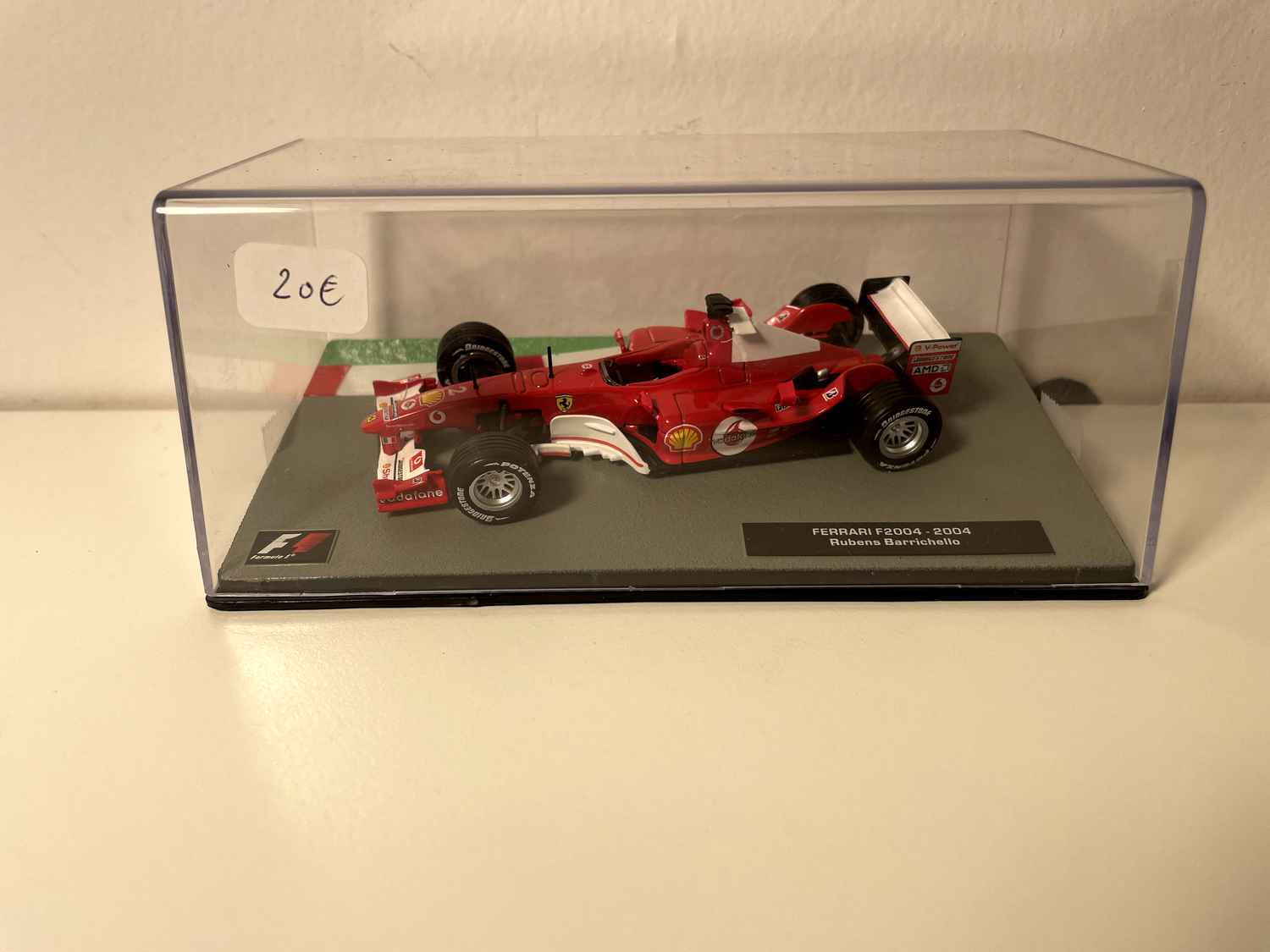 Ferrari F2004 rout Nummer 2 aus 2004 - Formel 1