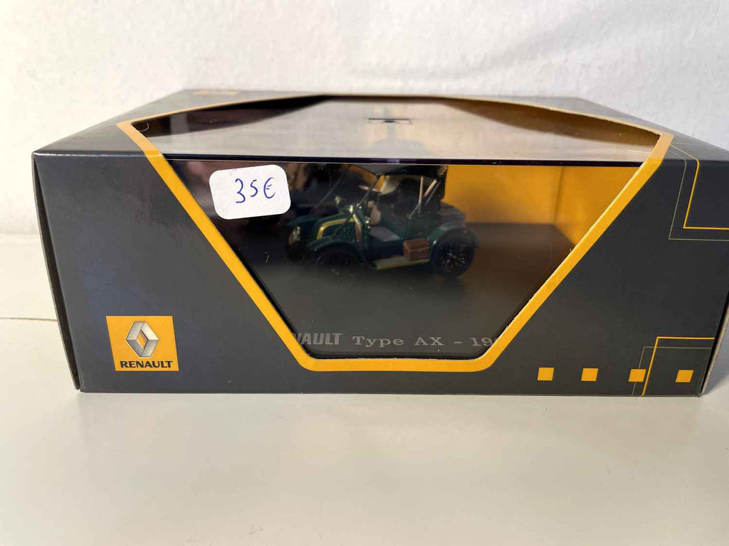 Renault type AX verte de 1908 (coffret boite rectangle) - Universal Hobbies