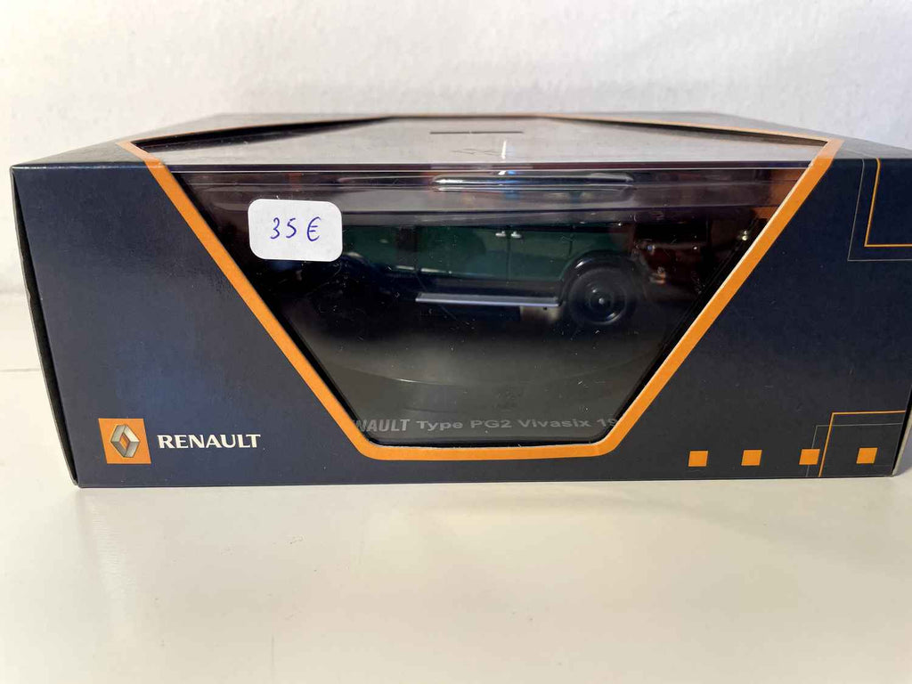 Renault PG2 Vivasix Grün von 1928 (Rechteckiges Box-Set)