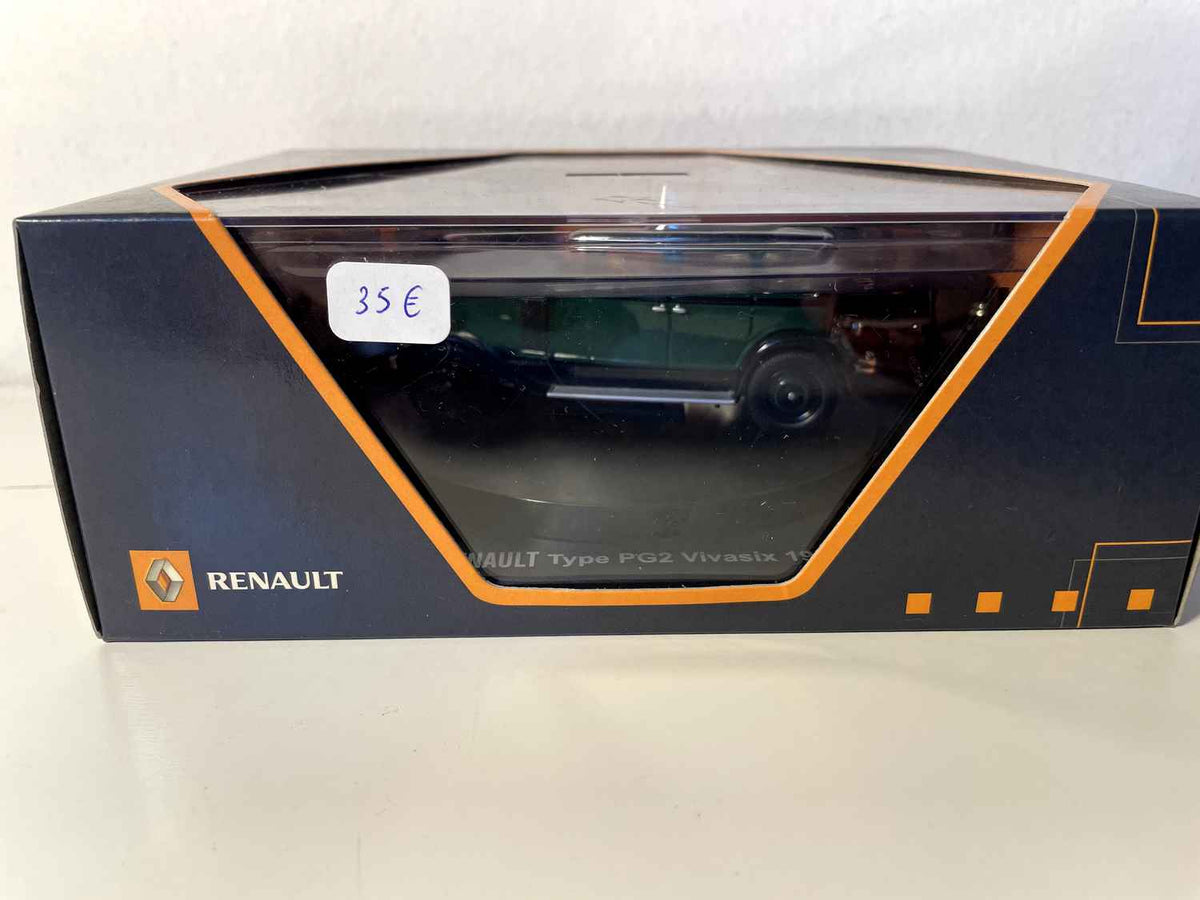 Renault PG2 Vivasix Grün von 1928 (Rechteckiges Box-Set)