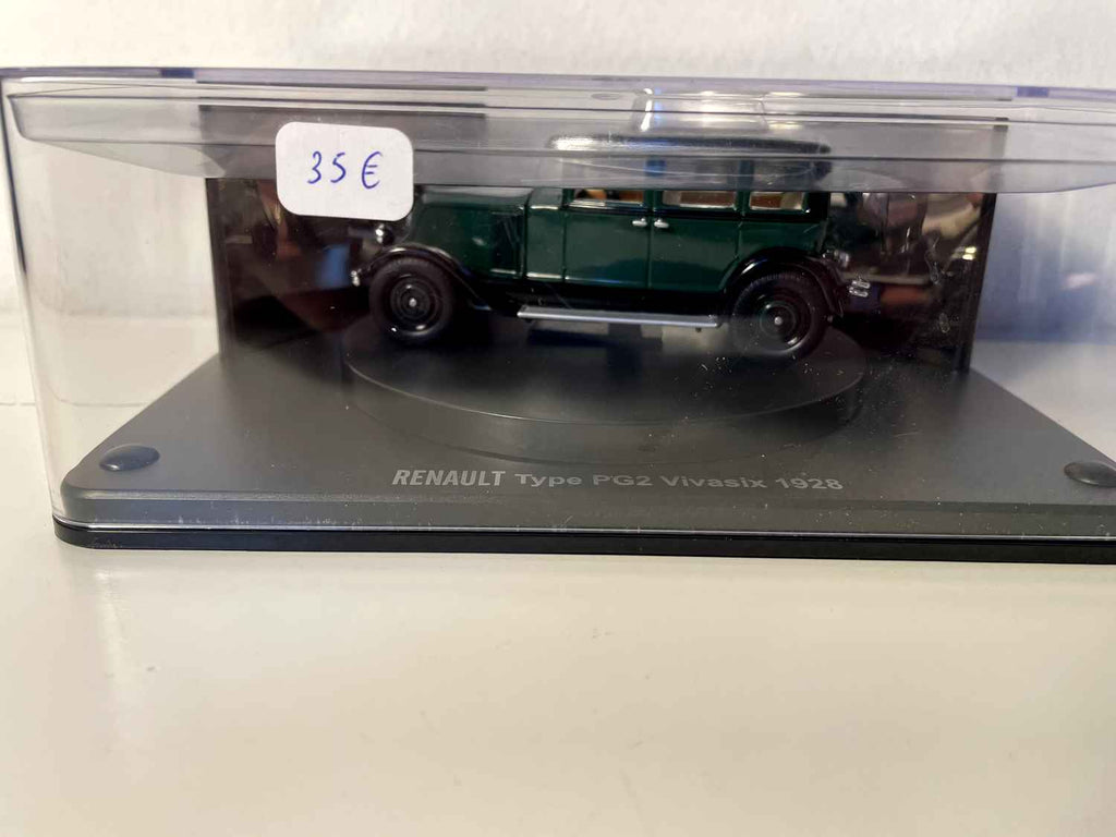 Renault PG2 Vivasix Grün von 1928 (Rechteckiges Box-Set)