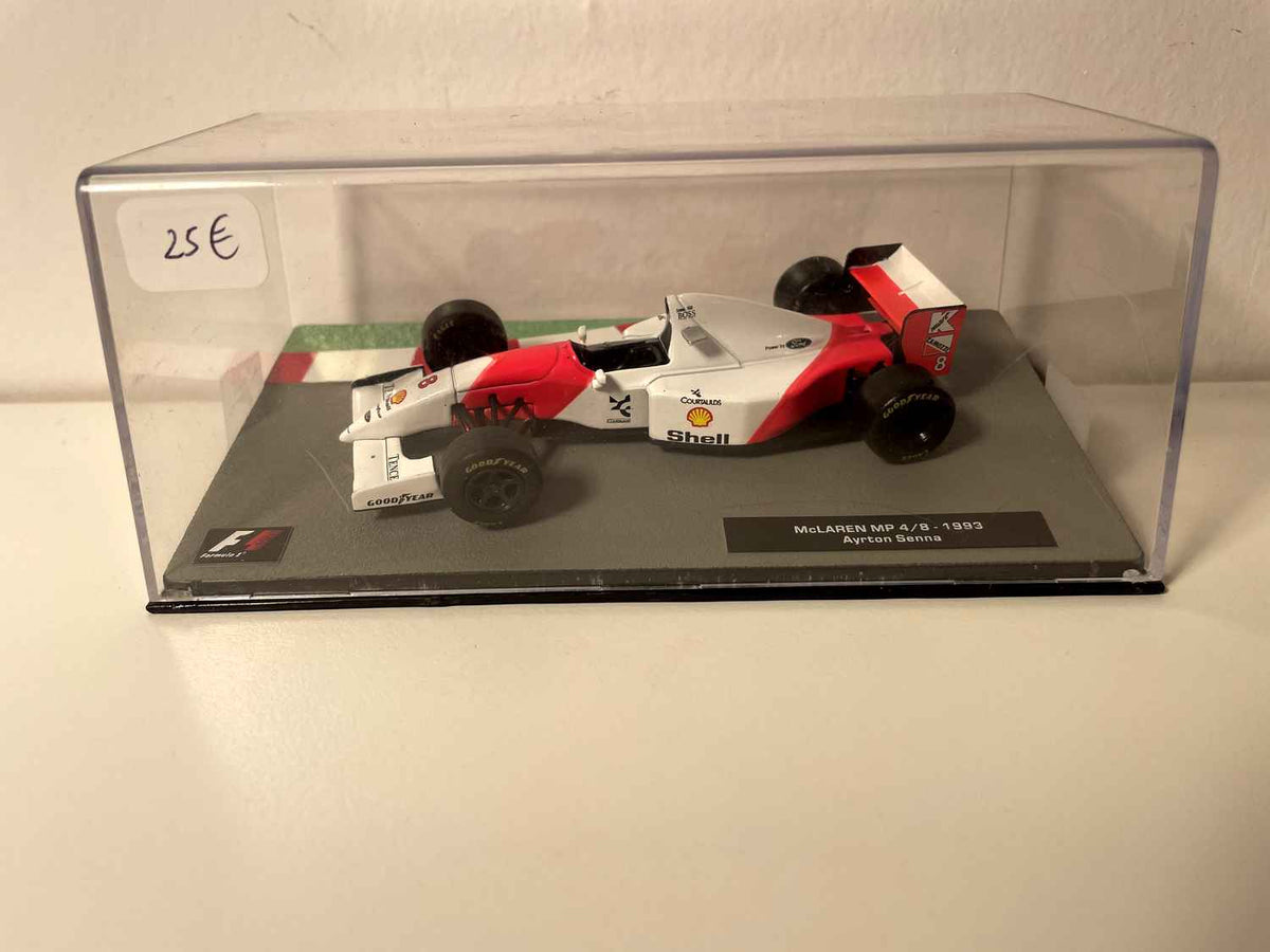 McLaren MP 4/8 orange and white number 8 from 1993