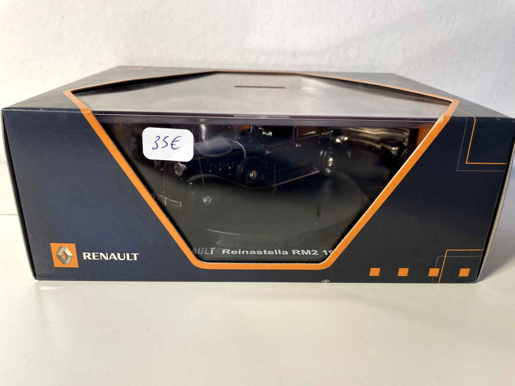 Renault Réinastella RM2 donkelblau vum Joer 1932 (Rectangular Box)