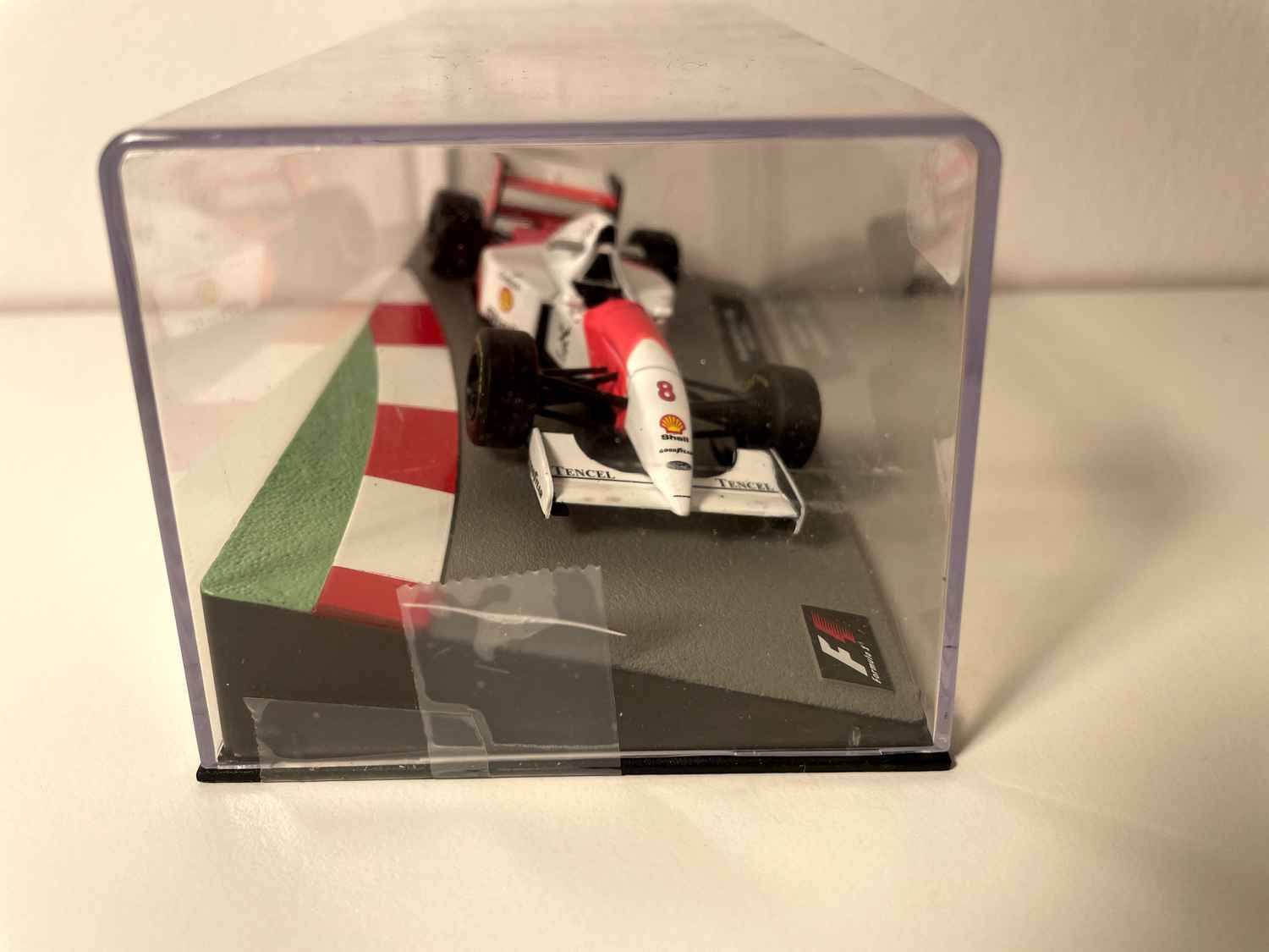 McLaren MP 4/8 orange and white number 8 from 1993