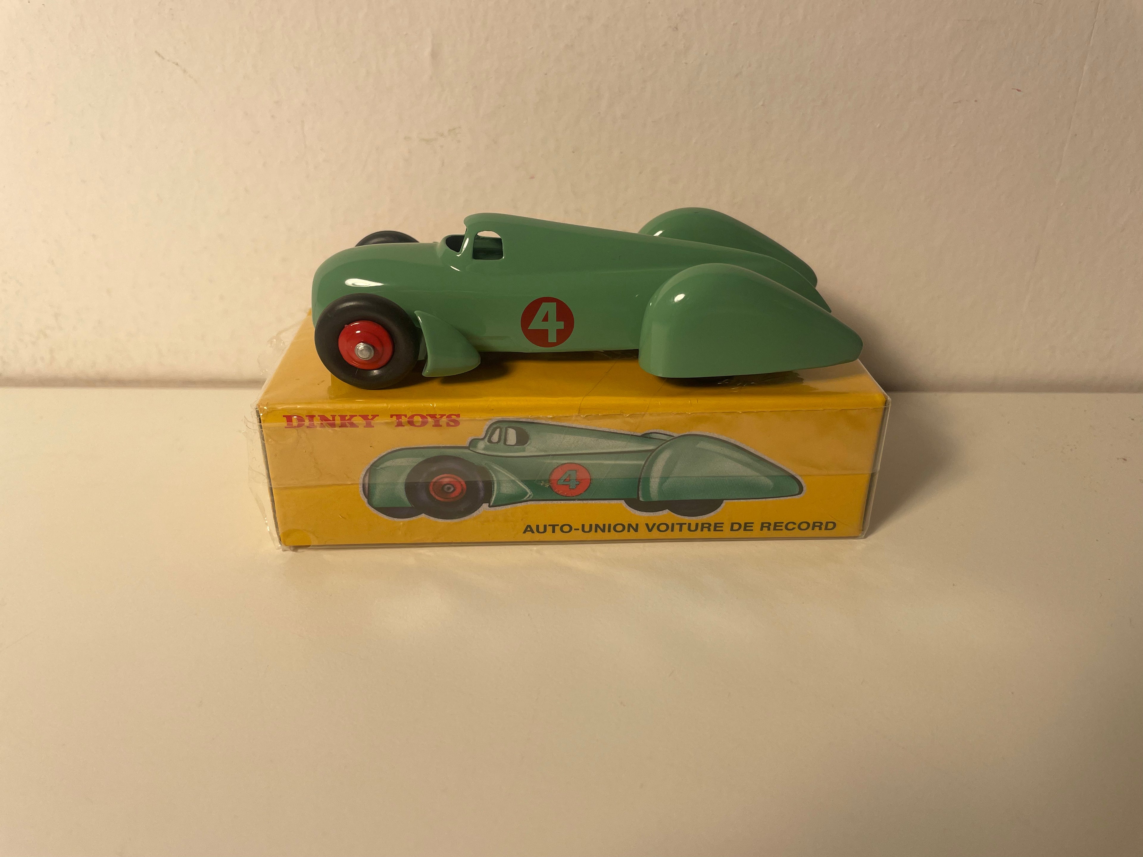 Auto-Union gréng Nummer 4 Dinky-Toys (Atlas Ausgaben) - N°23 D