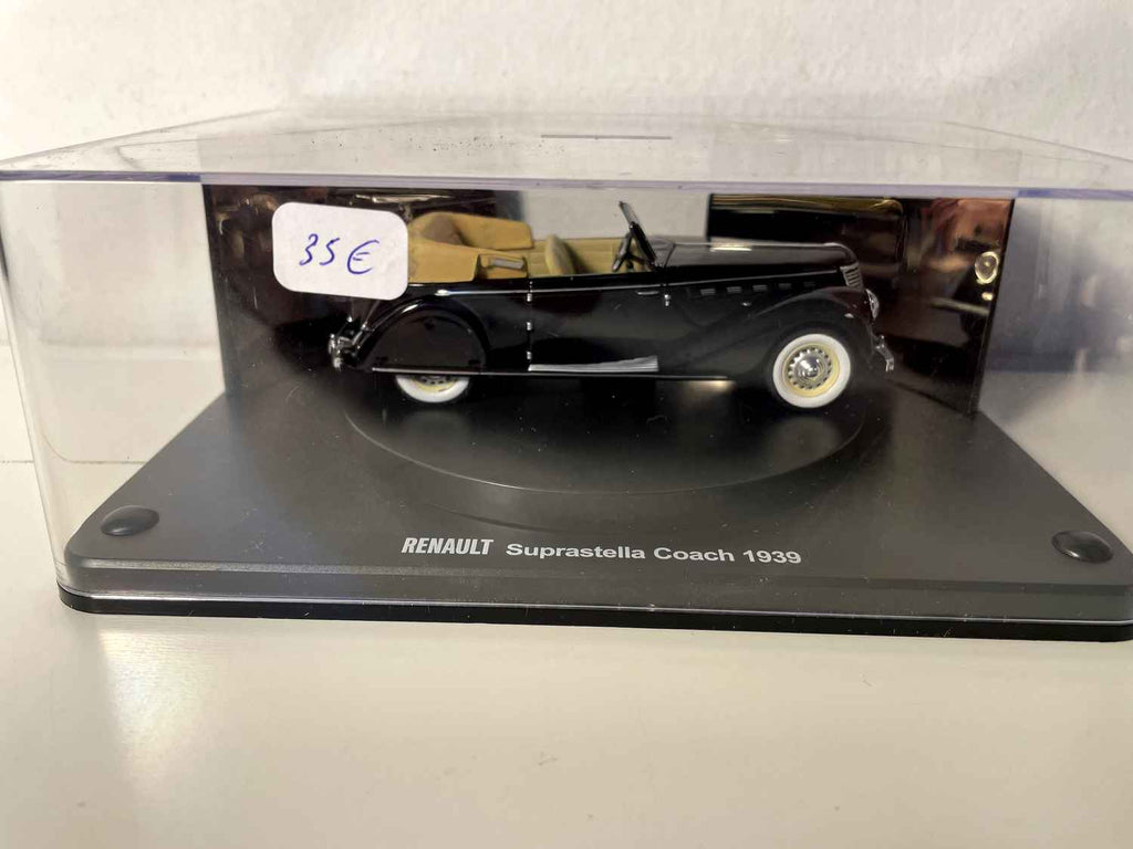 Renault Suprastella czarna limuzyna z 1939 roku (pudełko prostokątne)