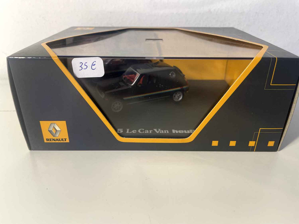 Renault 5 Le Car Van Heuliez noire de 1976 (coffret boite rectangle) - Universal Hobbies