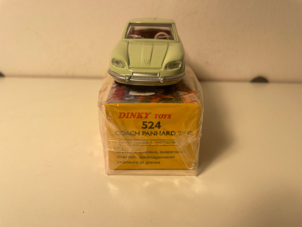 Panhard 24 C Coach vert anis Dinky-Toys (éditions Atlas) - N°524