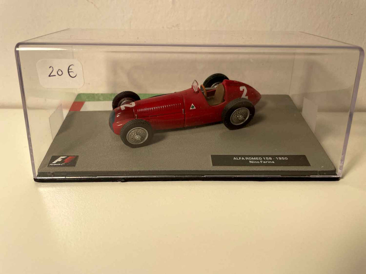 Alfa Roméo 158 rout Nummer 2 vum 1950 - Formule 1 - Nino Farina