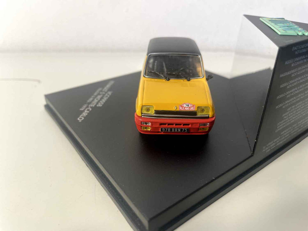 Renault 5 "Monté-Carlo" giel-orangé a roude vum 1978 - VITESSE Referenz VCC99058