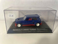 Renault 5 Maxi Turbo azul con bajos rojos - Tour de Corse 1985