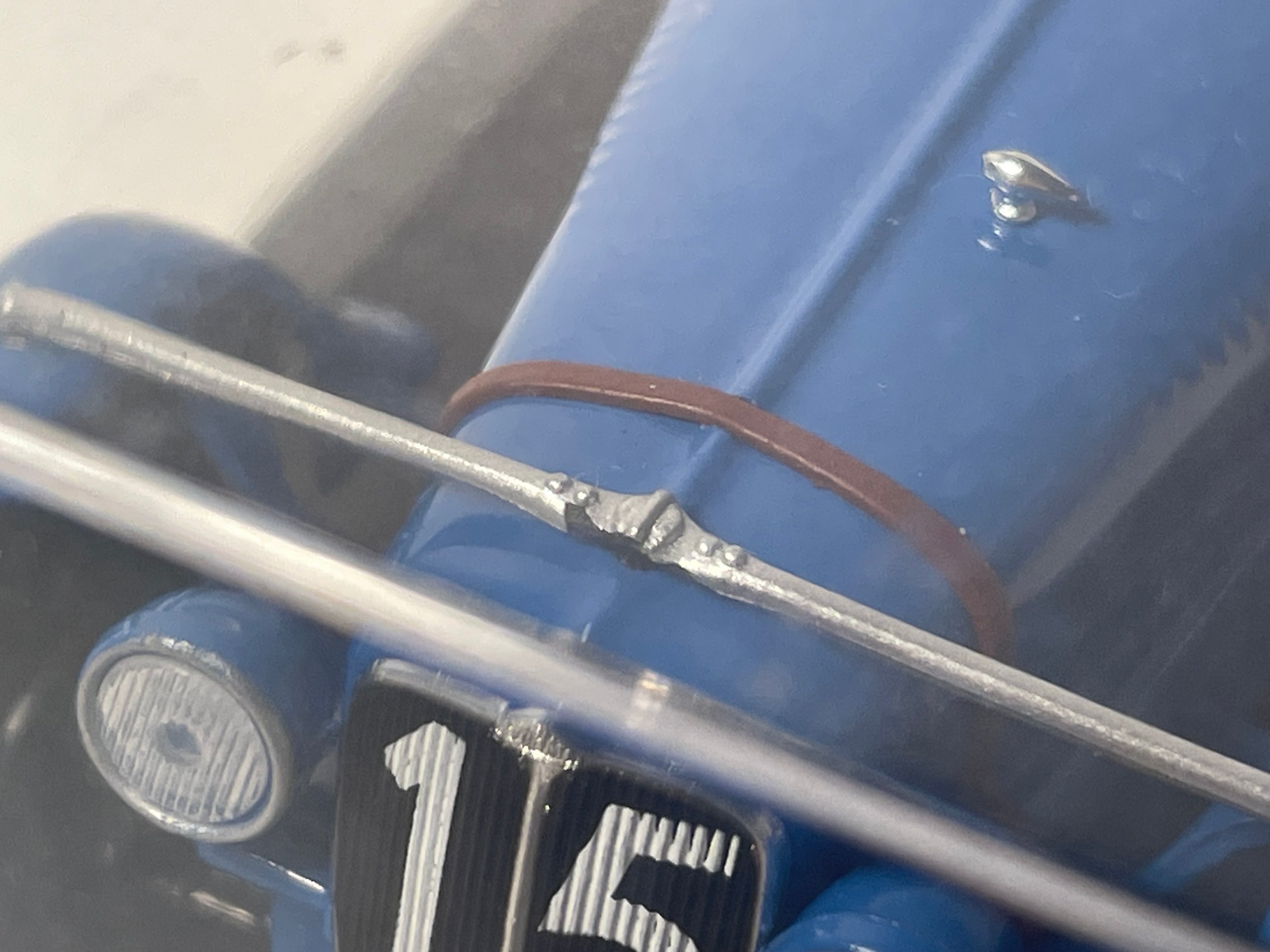 Delahaye 135S blo Nummer 15 (24 Stonne vu Le Mans 1938)