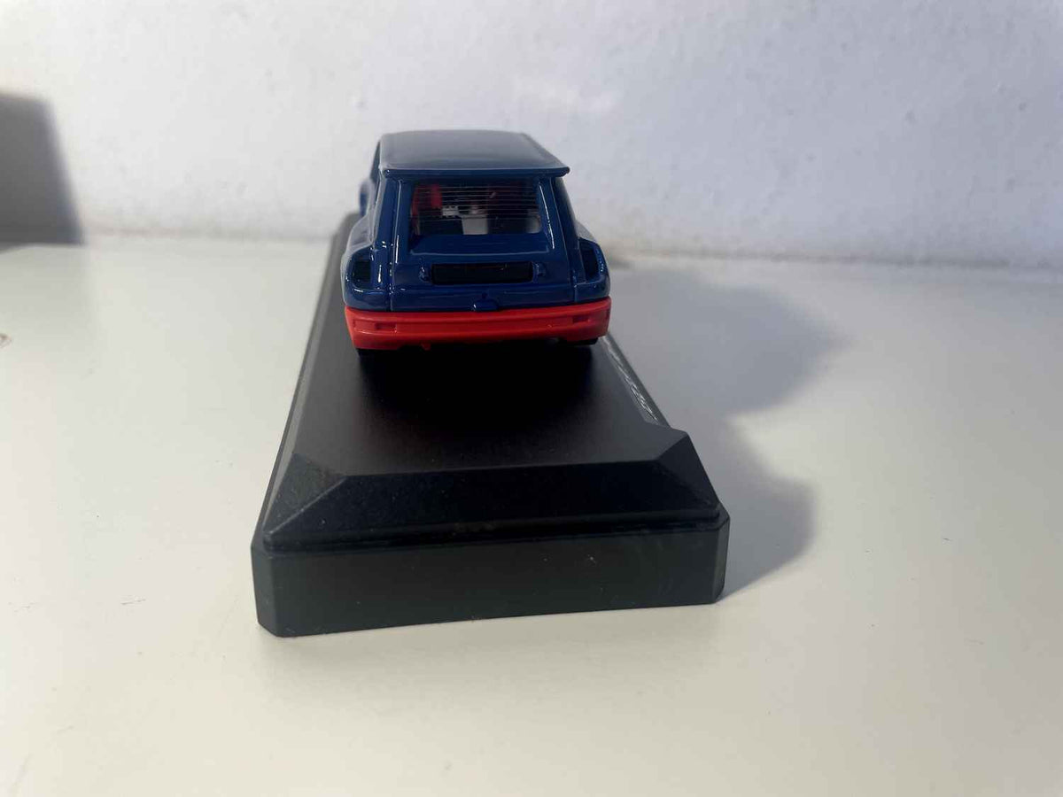 Renault 5 Maxi Turbo azul y con franja roja número 3 (Solido referencia 1908 caja violeta)
