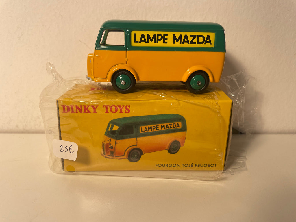 Peugeot D34 z reklamą Mazda Dinky-Toys (Editions Atlas)
