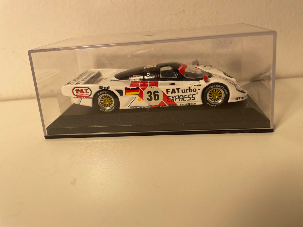 Porsche Dauer blanco y rojo número 36 (24 Horas de Le Mans de 1994)