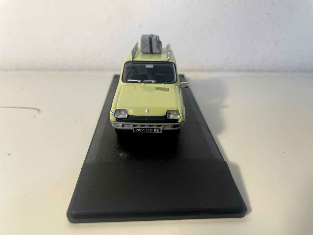 Renault 5 yellow "World Tour" - La Compagnie Européenne des Collectionneurs reference V4911