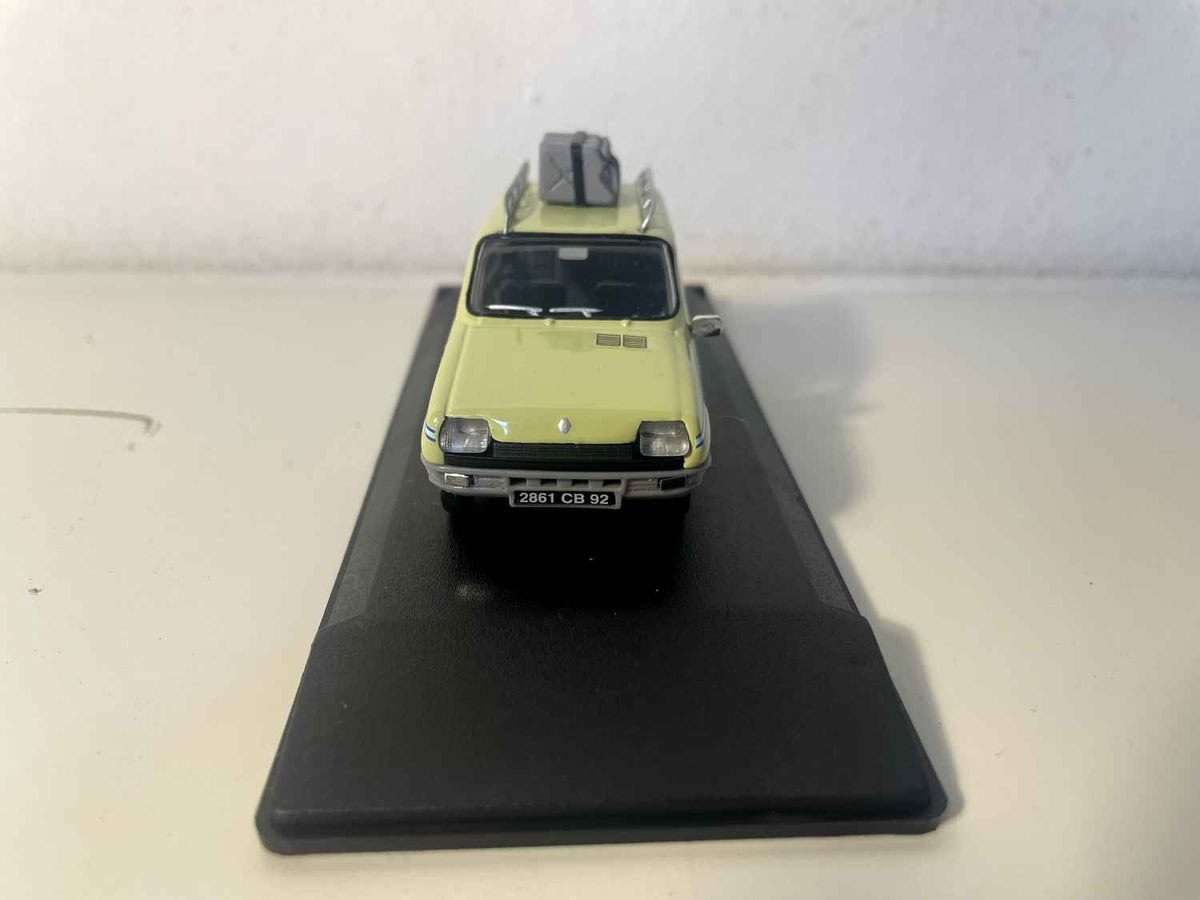Renault 5 yellow "World Tour" - La Compagnie Européenne des Collectionneurs reference V4911