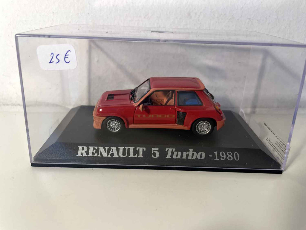Renault 5 Turbo rossa del 1980