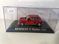 Renault 5 Turbo rossa del 1980