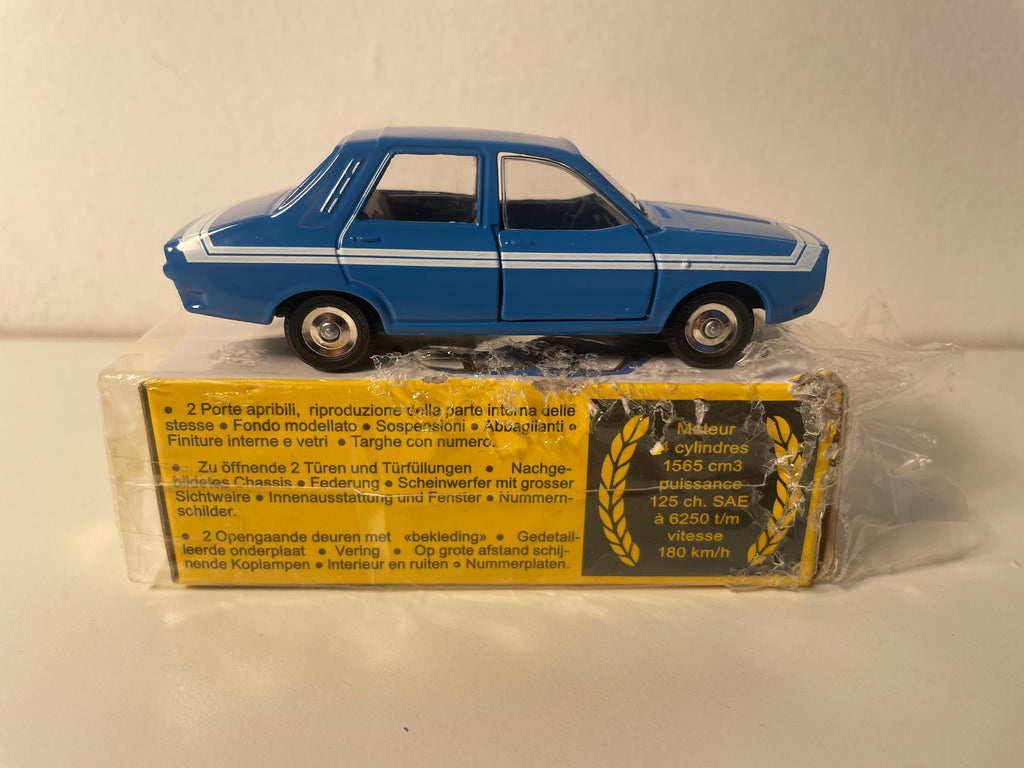 Renault 12 Gordini niebieska Dinky-Toys (edycje Atlas) - N°1424 G