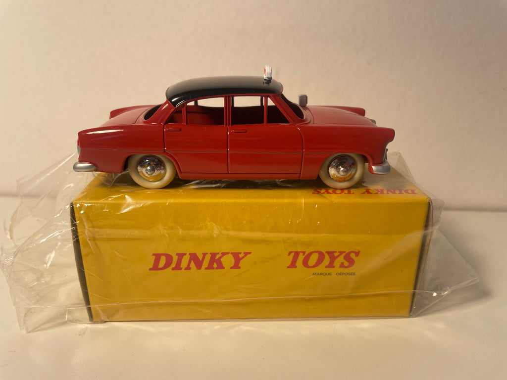 Simca Versailles TAXI roude schmaach an schwaarz DACH PROTOTYPE Dinky-Toys (Editiounen Atlas) - N°24 ZT