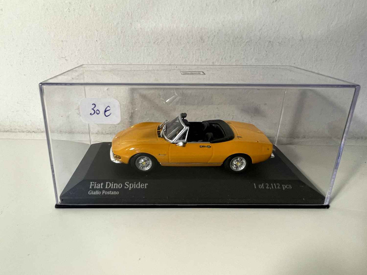 Fiat Dino Spider żółty MINICHAMPS