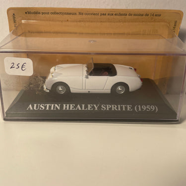 Austin Healey Sprite bianca del 1959