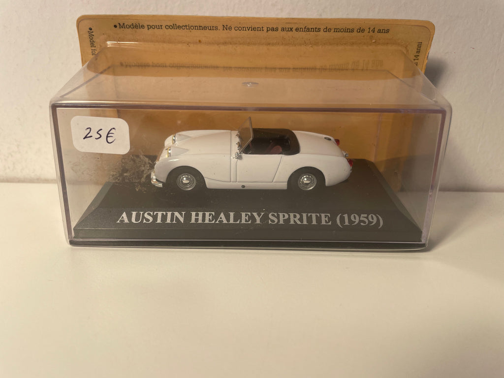 Austin Healey Sprite Blanche von 1959