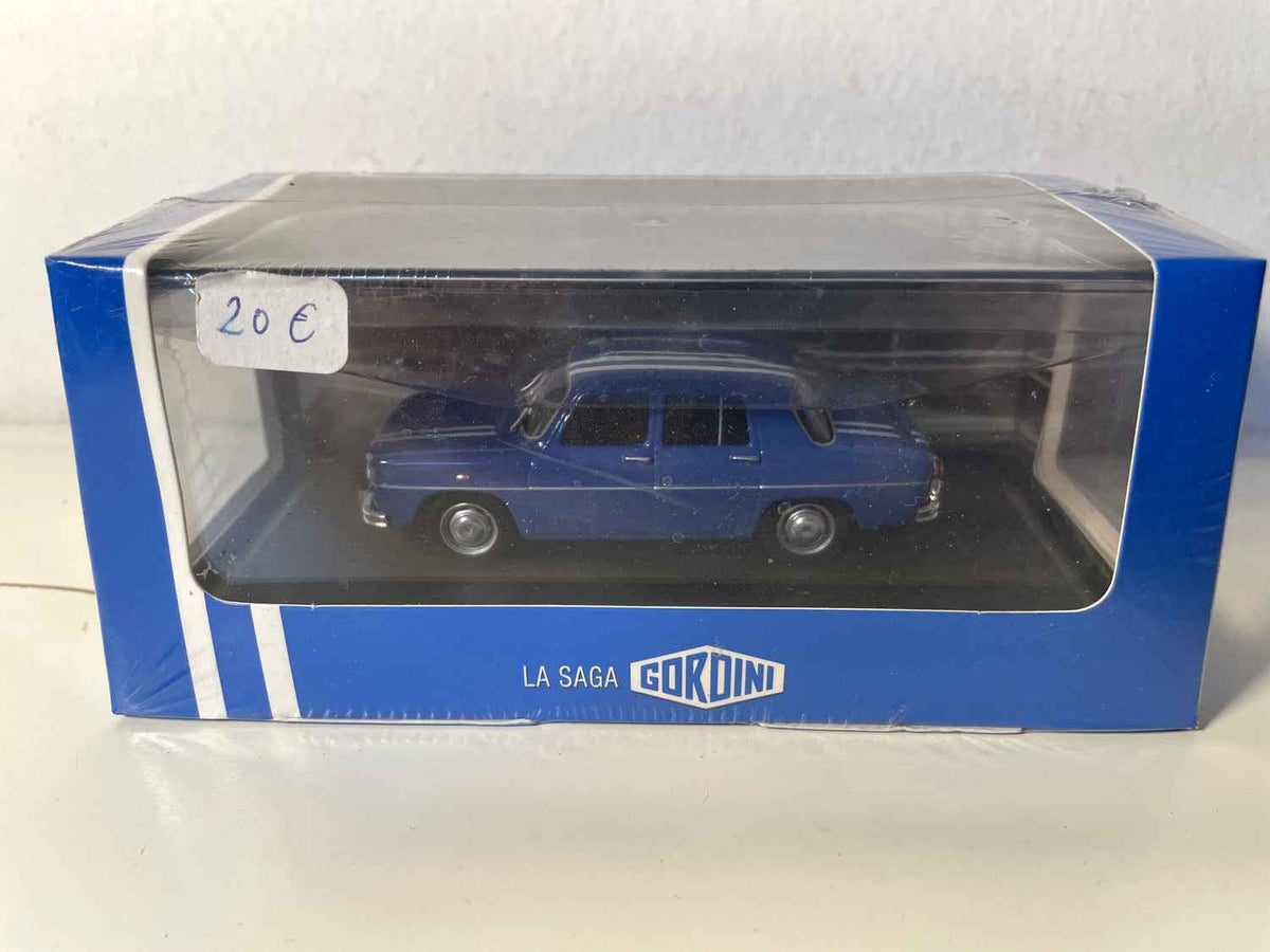 Renault 8 Gordini 1300 bleue de 1966 (la sage Gordini)