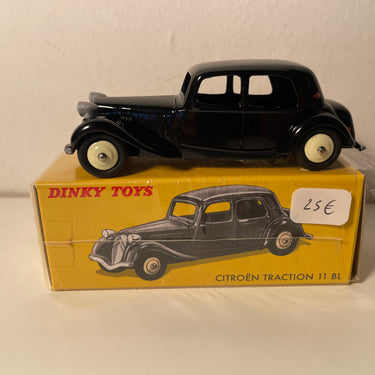 Citroën traction 11 BL black Dinky-Toys (Editions Atlas)