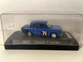 Renault 8 Gordini BLEUE mit Nummer 71 (Solido Referenz Nr. 1839)