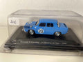 Renault 8 Gordini bleue claire numéro 73 - 24 heures de Spa de 1966 (blister)